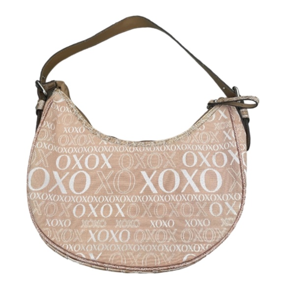 Y2K XOXO Light Brown Shoulder Bag - Picture 2 of 11
